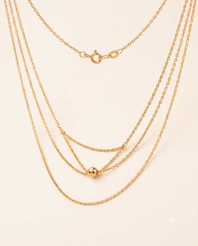 Saanjh Layered Chain — view 1