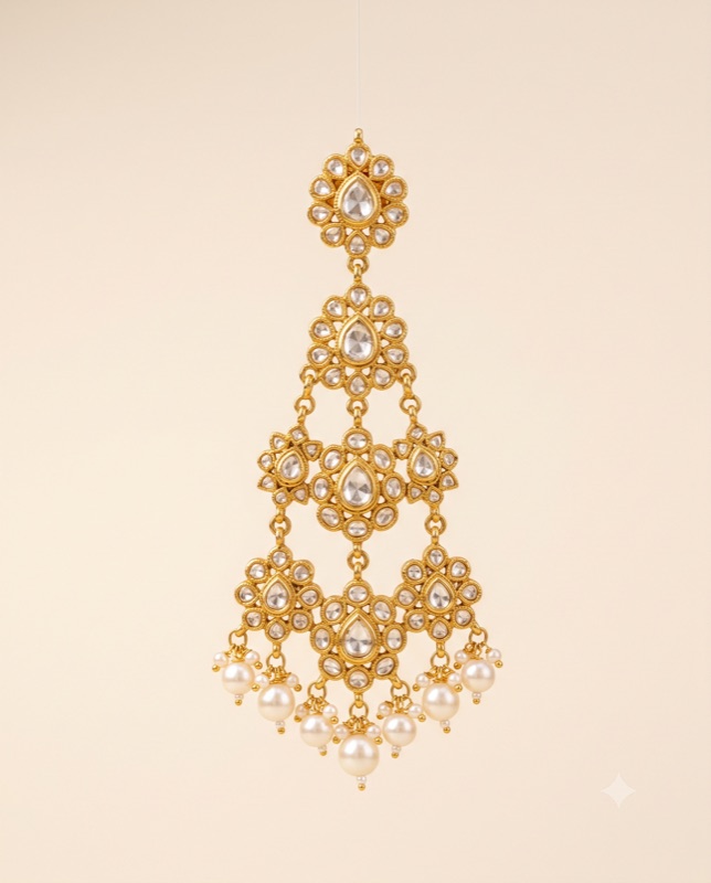 Nayaab Chandelier Earrings — view 1