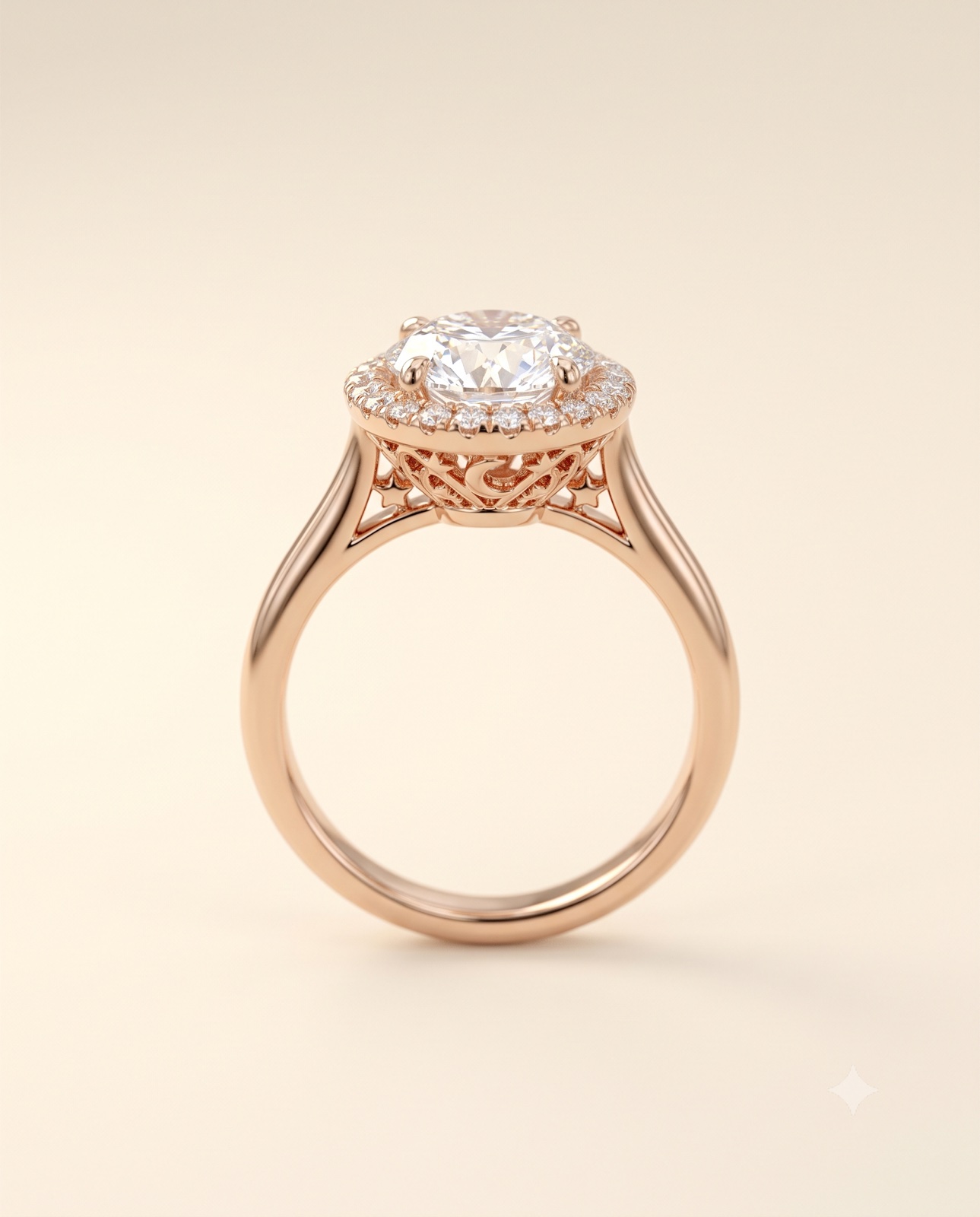 Noor Emerald Cocktail Ring — view 1