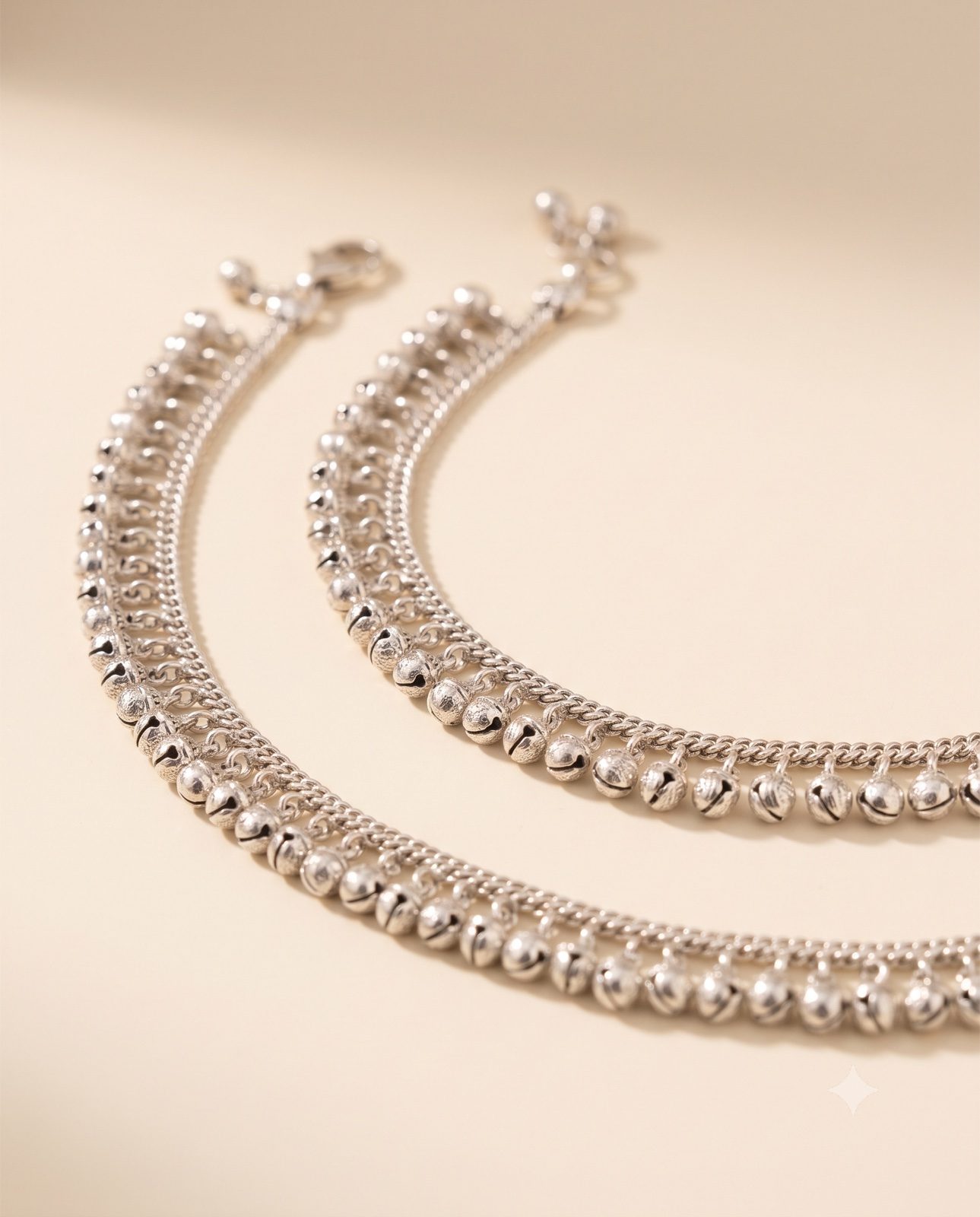 Payal Silver Anklet